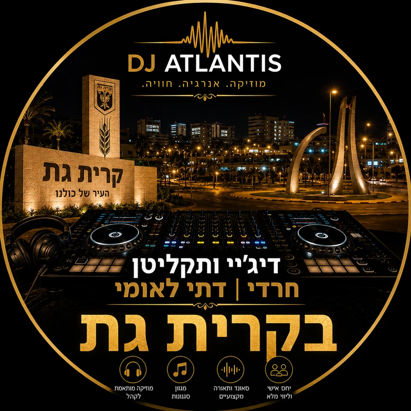 דיג'יי תקליטן לאירוע דתי בקריית גת